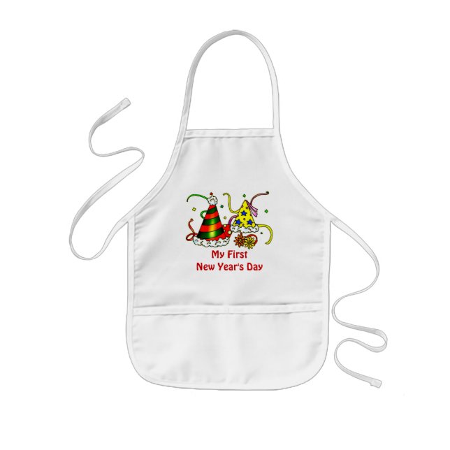 Tablier Enfant Premier jour de l'an Baby Apron (Devant)