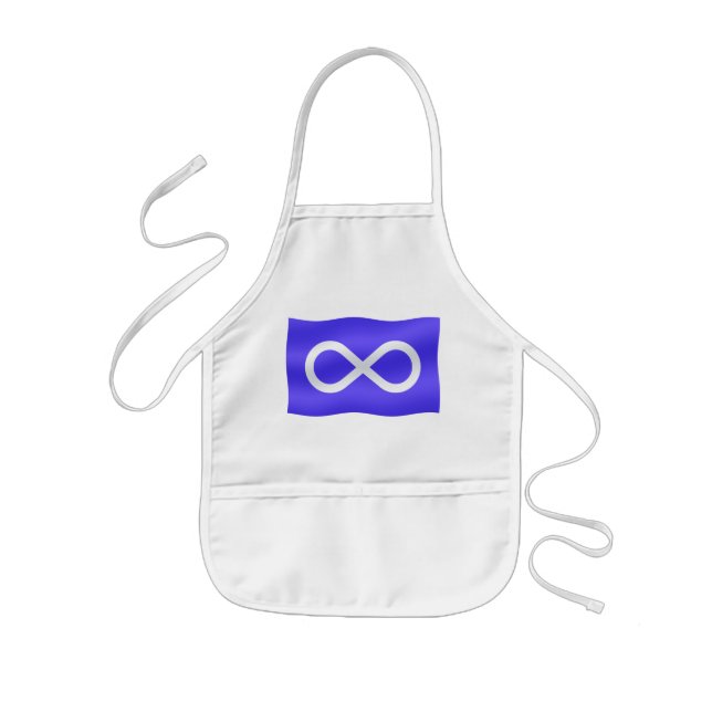 Tablier Enfant Première nation Apron Metis Nation Apron (Devant)