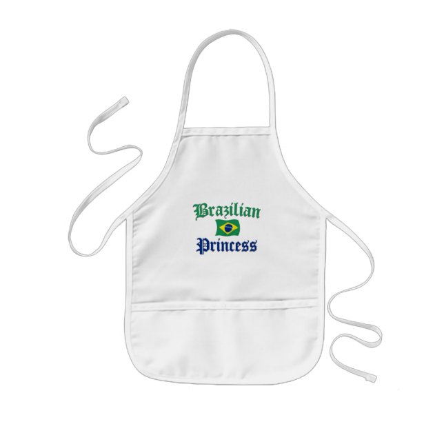 Tablier Enfant Princesse brésilienne 2 (Devant)