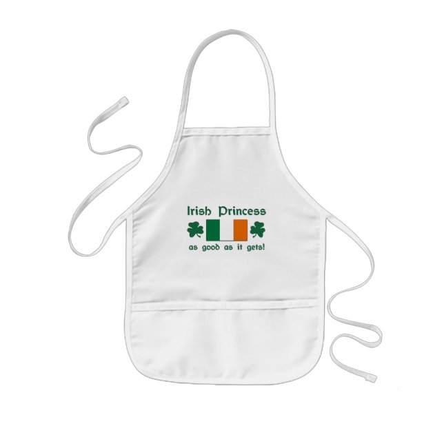 Tablier Enfant Princesse irlandaise - bonne As (Devant)