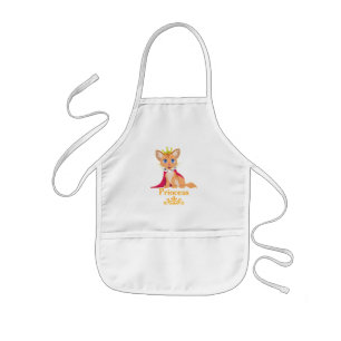 Tablier Enfant Princesse Kitten