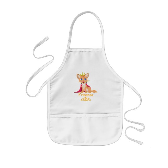 Tablier Enfant Princesse Kitten (Devant)