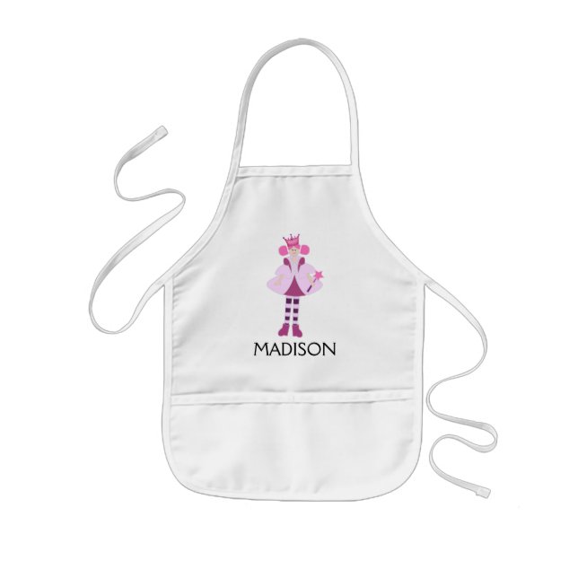 Tablier Enfant Princesse personnalisée de l'enfant Apron (Devant)