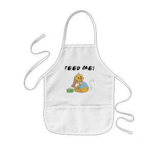 Tablier Enfant Puppy Feed Me Tshirts et cadeaux