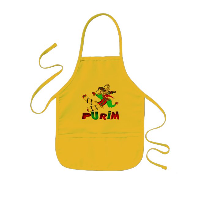 Tablier Enfant Purim (homonymie) (Devant)