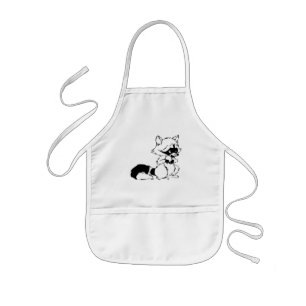 Tablier Enfant Raton laveur astucieux
