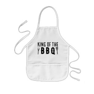 Tablier Enfant Roi Du BBQ