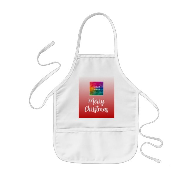 Tablier Enfant Script personnalisé main enfants garçons filles Jo (Devant)