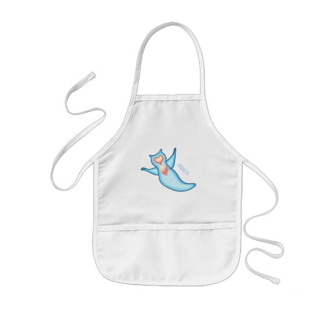 Tablier Enfant Sea angel cartoon (Devant)