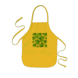 Tablier Enfant Shamrock vert Clover St Patrick's Day Apron