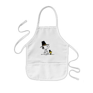 Tablier Enfant Snoopy & Woodstock Pilgrim