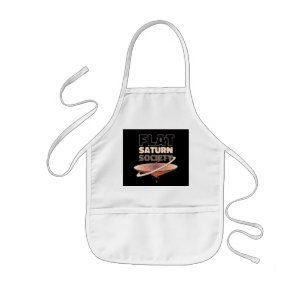 Tablier Enfant Société Scientifique de Design Saturne Plat
