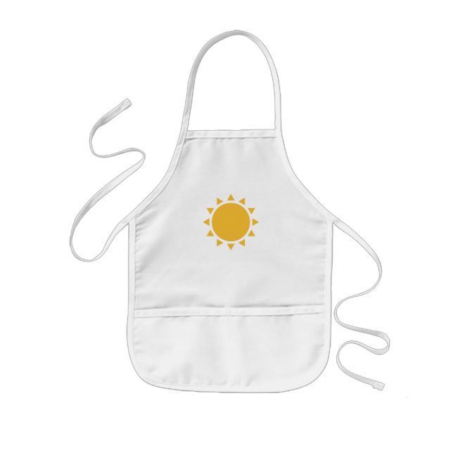 TABLIER ENFANT SOLEIL (Devant)