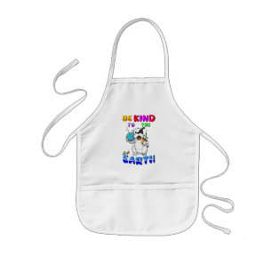 Tablier Enfant Soyez gentil envers la Terre