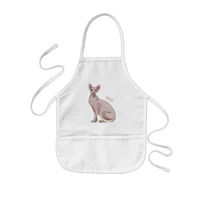 Tablier Enfant Sphynx cat (Devant)