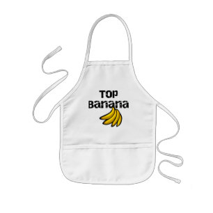 Tablier Enfant T-shirts et cadeaux de banane supérieure