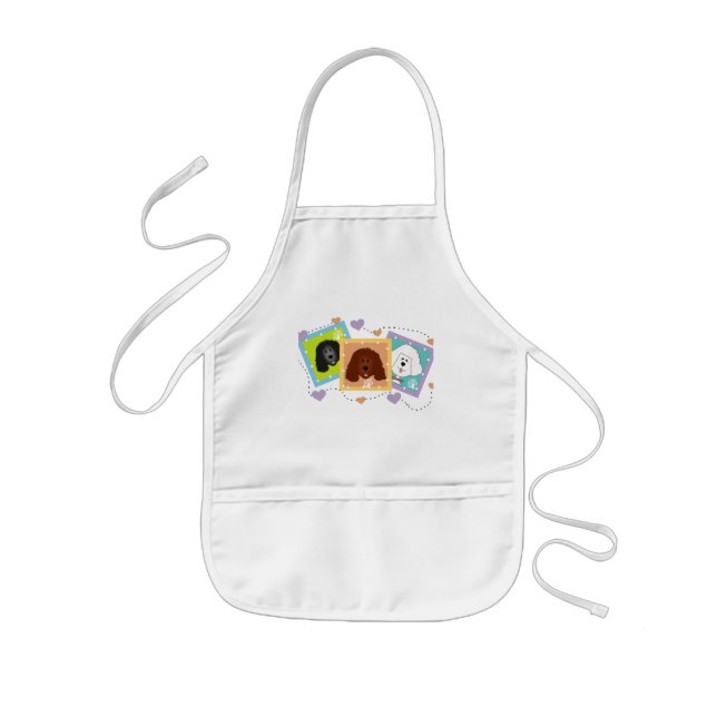Tablier Enfant T-shirts et cadeaux de portraits de chien (Devant)