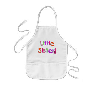 Tablier Enfant T-shirts et cadeaux Little Sister