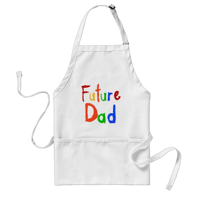 Tablier Enfant Texte Futur Papa T-shirts et cadeaux (Devant)