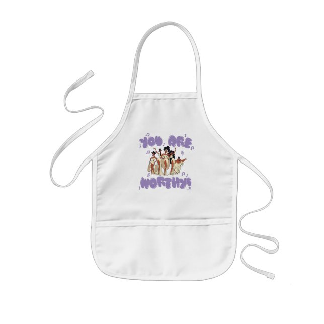 Tablier Enfant The Muses - You Are Worthy Kids' Apron (Devant)