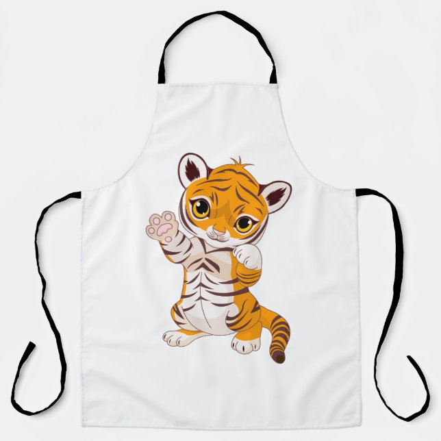 Tablier enfant tigre (Recto)