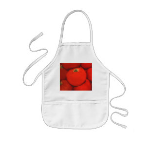 Tablier Enfant Tomates de jardin à la maison rouge juteuse