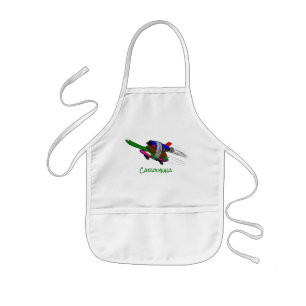Tablier Enfant Tortue volante