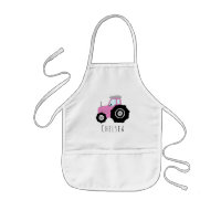 Tracteur Cool Doodle Pink Farm avec nom