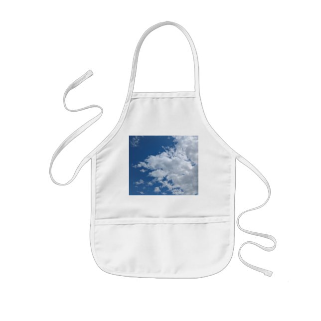 Tablier Enfant Triangle des nuages (Devant)