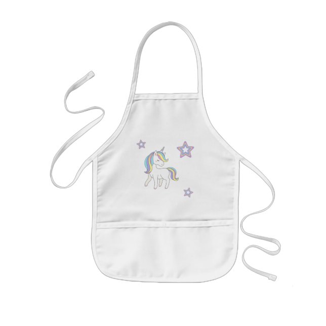 Tablier Enfant Unicorn Party Collection! (Devant)
