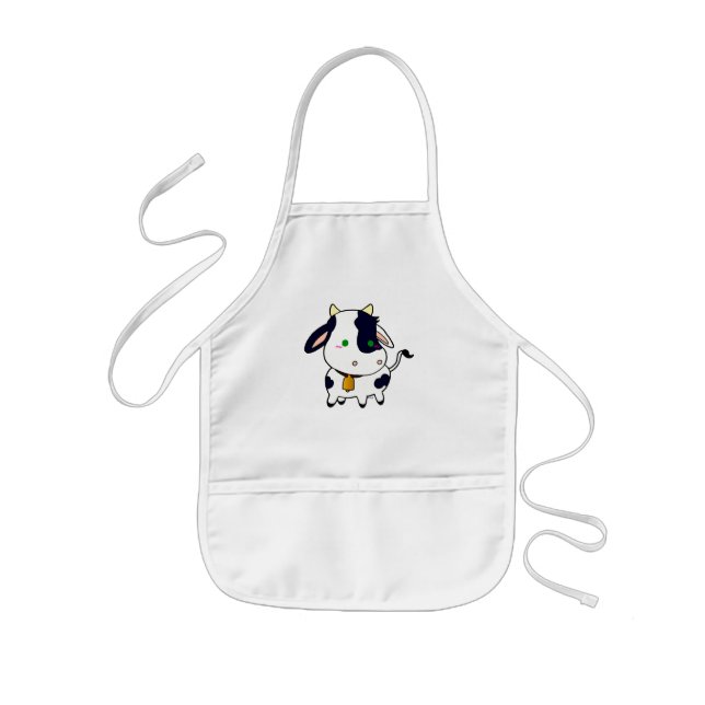Tablier Enfant Vache à bébé (Devant)