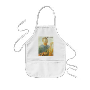 Tablier Enfant Vincent van Gogh - Autoportrait devant l'Easel