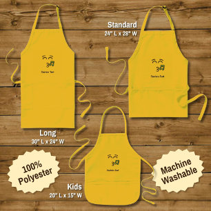 Tablier Enfant Whistling Face with Smiling Eyes Kids' Apron