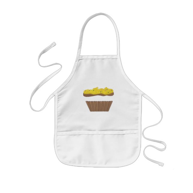 Tablier Enfant YourNameCupcake (Devant)