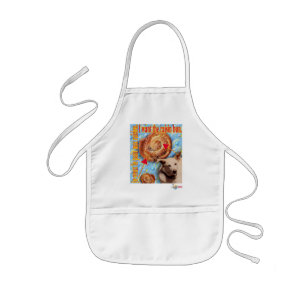 Tablier Enfant ZoeSPEAK - Je veux le pain de raisin.
