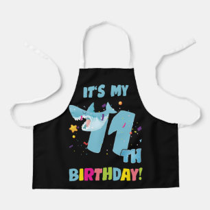 Tablier Enfants 11 ans 11e fête du requin Anniversaire Béb