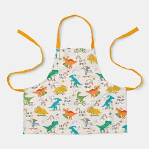 Tablier Enfants Dinosaur Motif voyageur