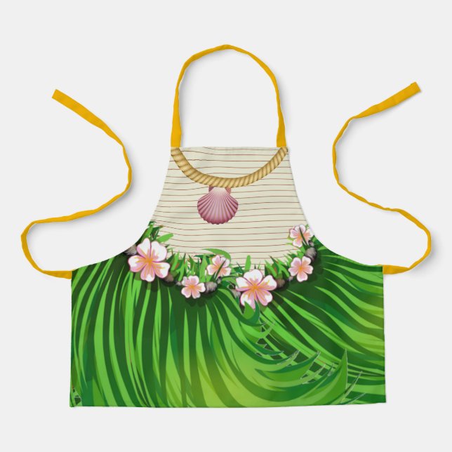 Tablier Enfants Luau ou juste Hula Apron (Recto)