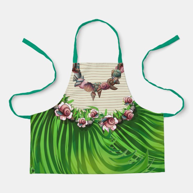 Tablier Enfants Luau ou juste Hula Apron (Recto)