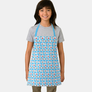 Tablier Enfants manchots d'hiver