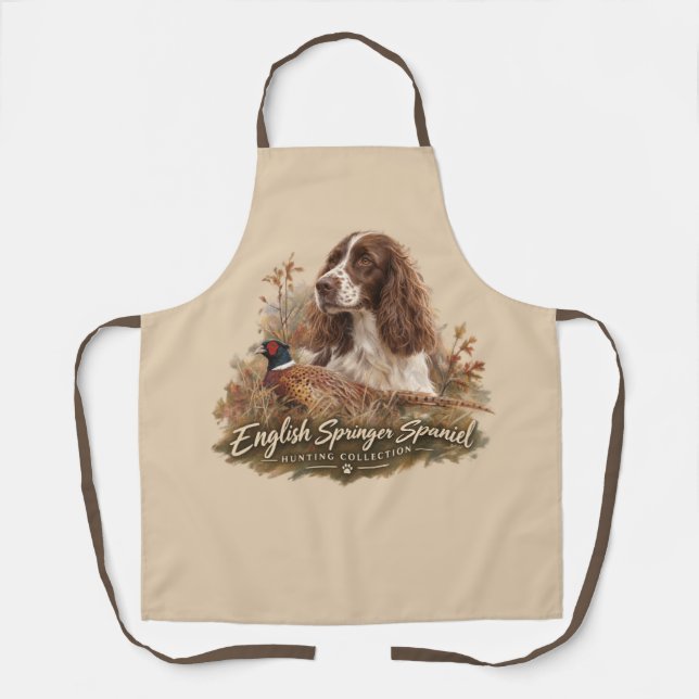Tablier English Springer Spaniel  (Recto)