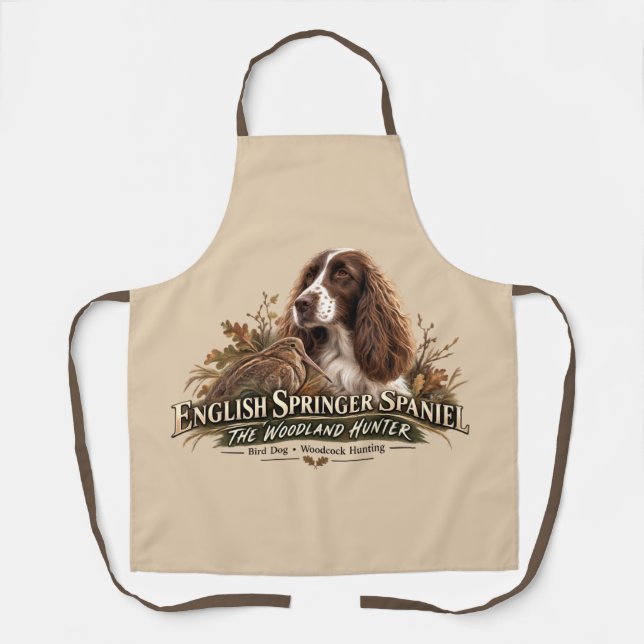 Tablier English Springer Spaniel  (Recto)