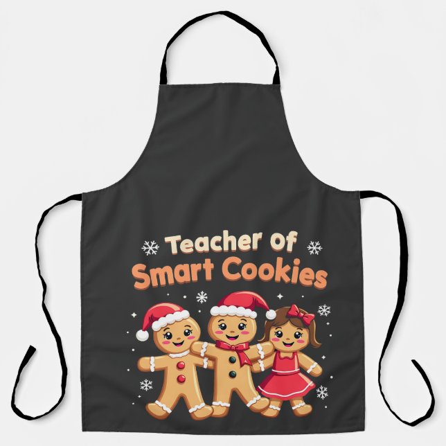 Tablier Enseignant des cookies intelligents Enseigner le g (Recto)
