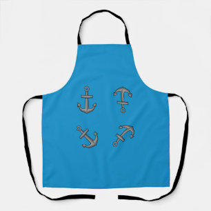 Tablier Ensemble d'Ancres pour bateaux à cartons
