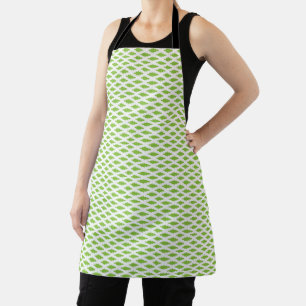 Tablier Ensemble de dossiers verts botaniques