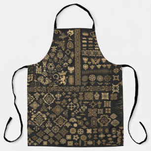 Tablier Ensemble d'éléments baroques méga