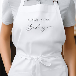 Tablier Entreprise de boulangerie à écriture manuscrite mo
