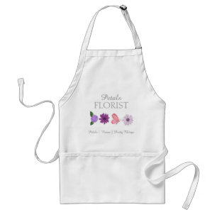 Tablier Entreprise de fleuriste de luxe moderne branding p