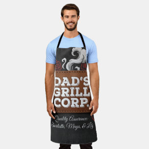 Tablier Entreprise de grill de papa personnalisée