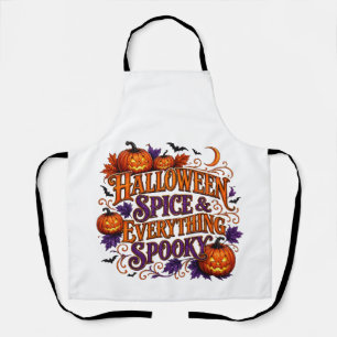 Tablier Épice d'Halloween et tout ce qui est effrayant